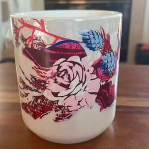 Starbucks 2023 Holiday Pink Rose Ceramic Mug